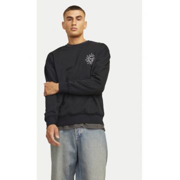 Bluza barbati -  304370304 - Poliester reciclat/Bumbac - Negru - Negru