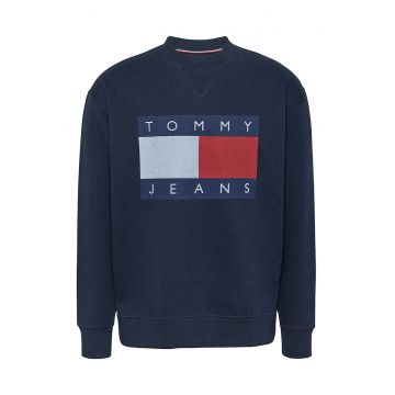 Bluza de trening cu logo - Rosu/Albastru ultramarin/Alb murdar