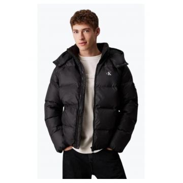 Geaca din puf barbati - Essentials J30J325946 - croiala Regular fit - Negru - Negru