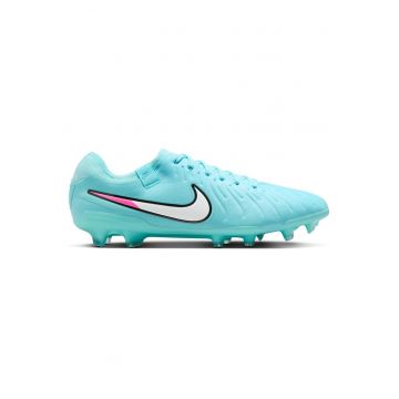 Ghete de fotbal  Tiempo Legend 10 Pro - turcoaz - piele FlyTouch Pro - pentru teren solid