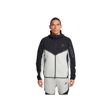 Hanorac  Tech Fleece Windrunner FZ SS25 41107 - Negru/Gri