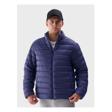 Jacheta de puf barbati  poliamida - Bleumarin