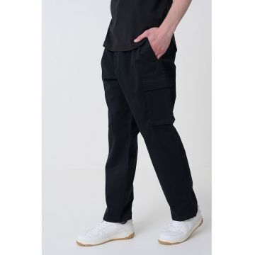 Pantaloni cargo cu snur