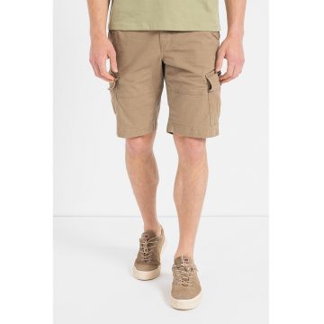 Pantaloni scurti cargo Vintage Core - Bej inchis