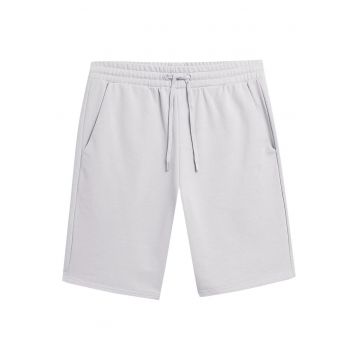 Pantaloni scurti  croiala regulata - alb - bumbac/poliester -