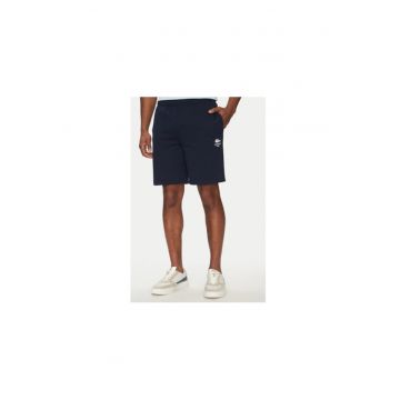 Pantaloni scurti sport unisex  GH0990 - Bumbac - Bleumarin - Bleumarin