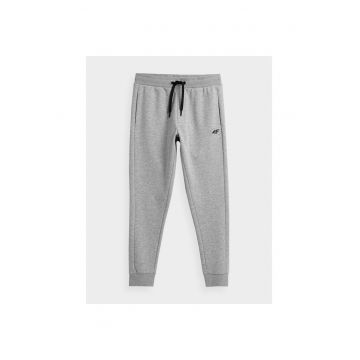Pantaloni sport barbati -  302882045 - Bumbac - Gri