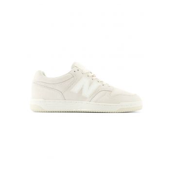 Pantofi sport barbati  BB480E - baschet - alb - piele ecologica -
