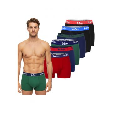 Set 6 Boxeri Barbati -  Bumbac - Multicolor