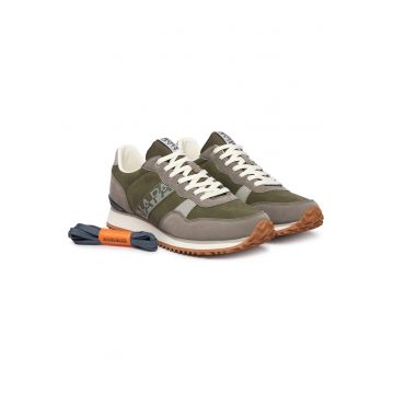Tenisi de barbati -  piele naturala multicolor