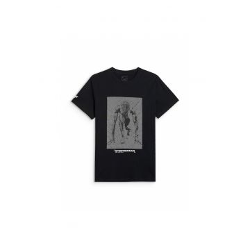 Tricou barbati  bumbac - confortabil - negru