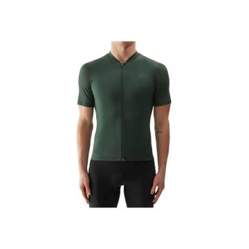 Tricou sport barbati  croiala slim - verde - poliester-elastan - tehnologie 4F Dry -