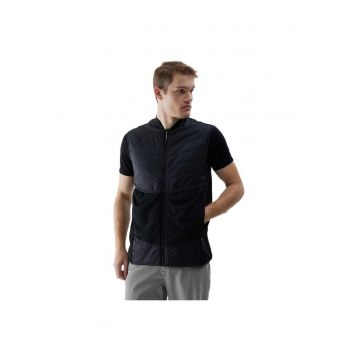 Vesta sport barbati  trekking - izolatie eficienta - neagra - poliamida -