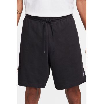 Bermude cu snur in talie Club - Negru