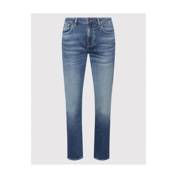 Blugi barbati -  bumbac - fermoar - albastru -