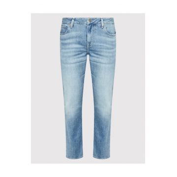 Blugi barbati -  slim fit - albastru - bumbac -