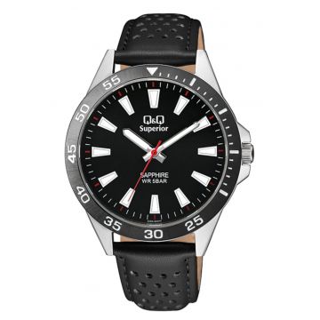 Ceas barbatesc  S08A-004PY Quartz Argintiu