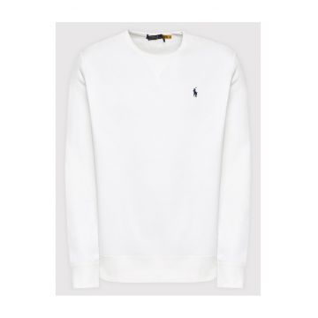 Hanorac barbati -  alb - bumbac si poliester reciclat