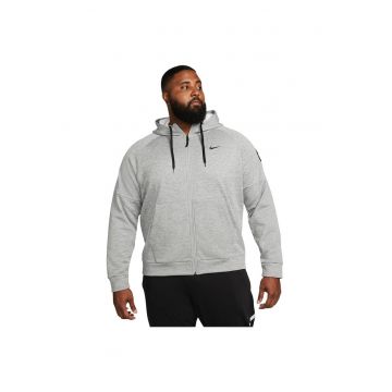 Hanorac sport barbati DQ4830 -  Poliester - Gri -