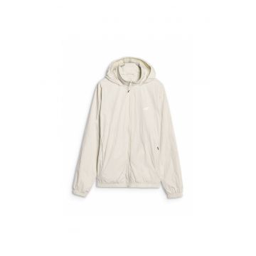 Jacheta de tranzitie barbati  sportiva - poliester - bej