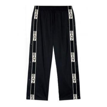 Pantaloni barbati  TRAIN GRAPHIC SERIES M PANTS OH SPECIAL TAPE PL - Poliester - Negru - Negru