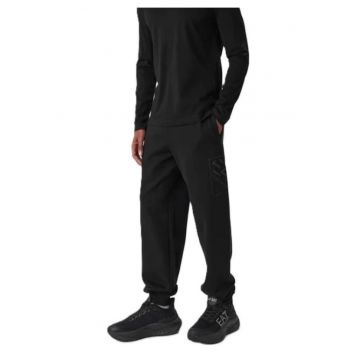 Pantaloni barbati  TRAIN LOGO SERIES M OVERSIZE LOGO PANTS CH COFT - Bumbac - Negru - Negru