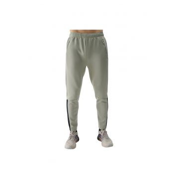 Pantaloni de trening pentru barbati  4FWSS25TFTRM0836 - poliester - gri