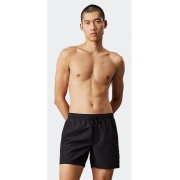 Pantaloni scurti de baie barbati -  poliester - negru