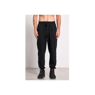 Pantaloni sport  negru - barbati -