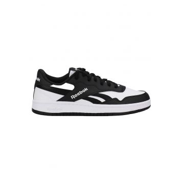 Pantofi sport barbati 100211081 -  Textil/Piele naturala - Negru/Alb