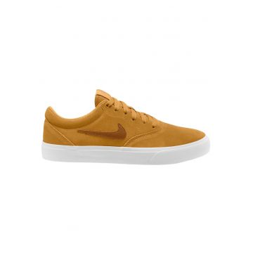 Pantofi sport barbati -  SB Charge - piele intoarsa - talpa moale - mustar -