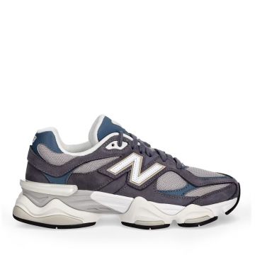 Sneakers bărbați New Balance 9060 gri din piele și material textil  2871BPS9060528VGR