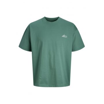 Tricou barbati -  bumbac organic - verde -