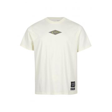 Tricou barbati  Cabrillo - croiala confortabila - decolteu rotund - bej - bumbac -