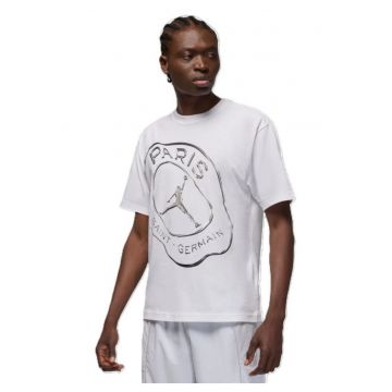 Tricou barbati  M J DF PRACTICE TEE PSG - Bumbac - Alb - Alb