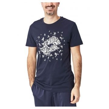 Tricou barbati -  Tee Losanga Plus IV - maneca scurta - bleumarin - material bumbac