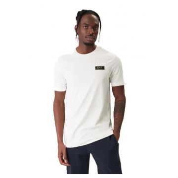 Tricou barbati  TRAIN PREMIUM LABEL M TEE SS VI PA - Viscoza - Alb - Alb