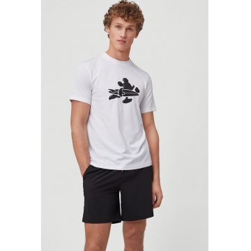 Tricou cu imprimeu Mickey Mouse - Alb/Negru