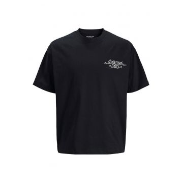 Tricou negru bumbac organic - Negru