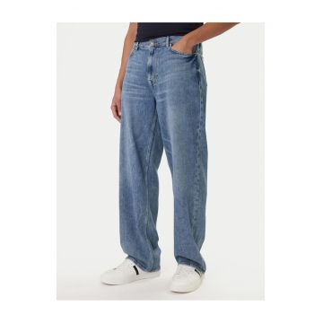 Blugi de barbati -  din bumbac - albastru