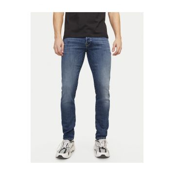 Blugi Jack Jones slim fit albastru - Albastru