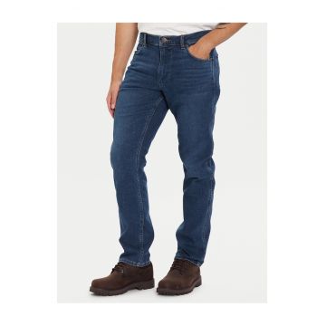 Blugi pentru barbati -  5 buzunare - albastru inchis