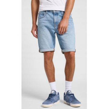 Blugi scurti barbati -  Bumbac - Albastru deschis -