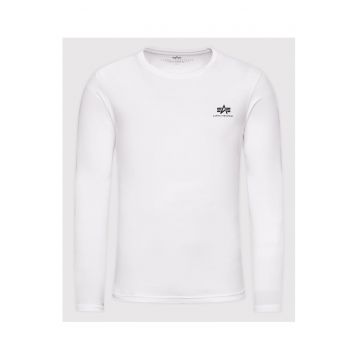 Bluza barbati -  bumbac - alb - Alb