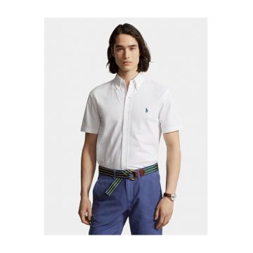 Camasa barbati -  bumbac - alb - nasturi -