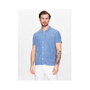 Camasa barbati  bumbac - Albastru