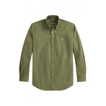 Camasa barbati -  bumbac - verde