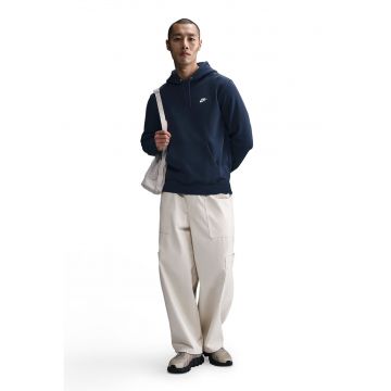 Hanorac cu buzunar kangaroo Club - Bleumarin