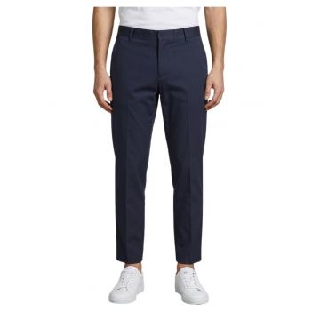 Pantaloni de costum din lana slim fit -