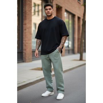 Pantaloni de trening verzi 2564